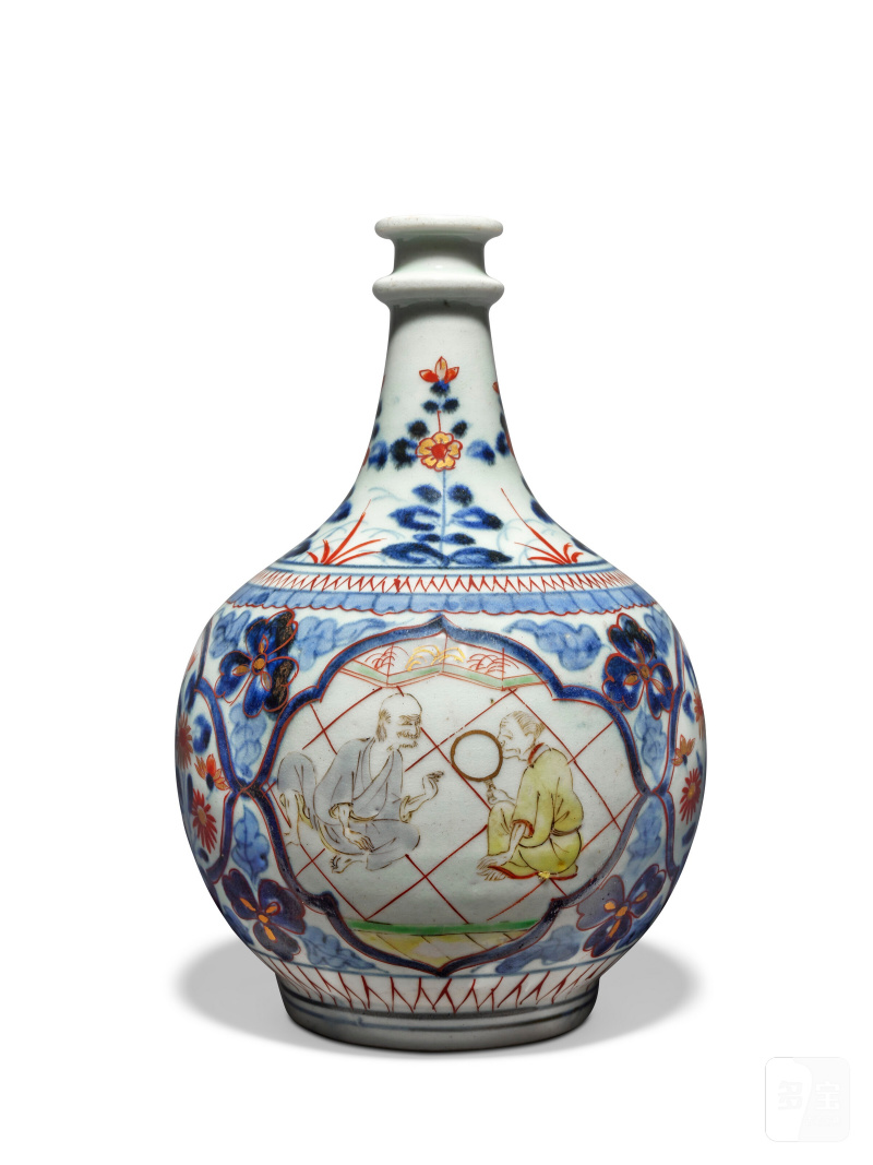 AN IMARI APOTHICARY BOTTLE  JAPAN, EDO PERIOD, CIRCA 1700 - 图1